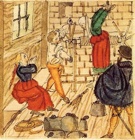 German persecution of accused witches
